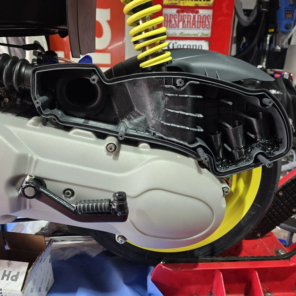 AIRBOX UPGRADEKIT 2 GILERA RUNNER 125 180 Tuning Luftfilterkasten - Bild 4 von 4