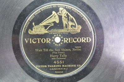 Harry Tally - VICTOR 4551 - Wait Till The Sun Shines, Nellie