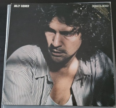 Billy Squire - Enough Is Enough Vinyl LP Record Gold Stamp Promo