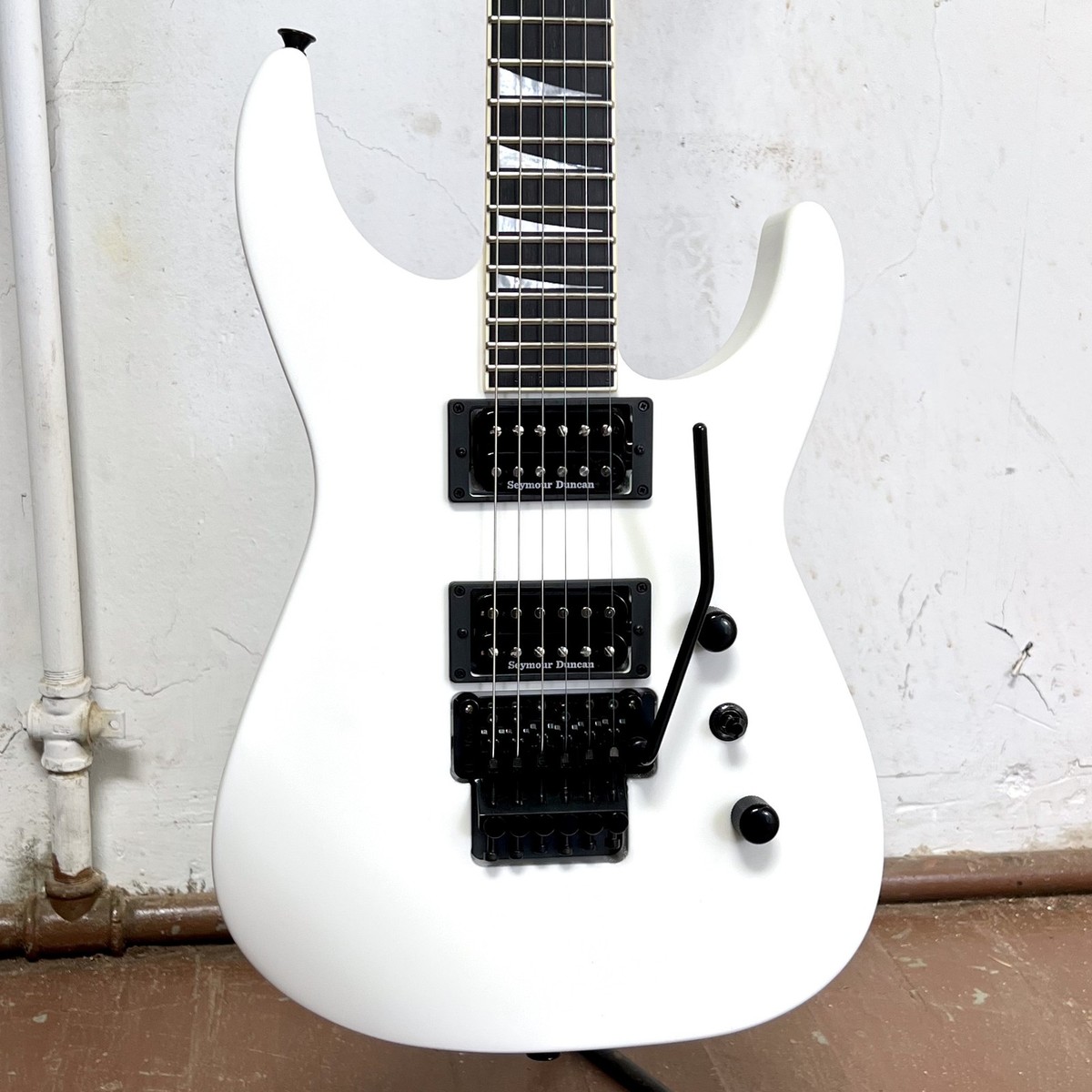Jackson USA Select Soloist SL2H, Ebony Fingerboard, Snow White