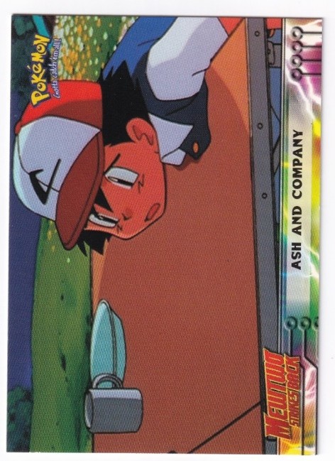 Pokemon TCG Ash And Company #9 Topps The First Movie Trading Cards MP