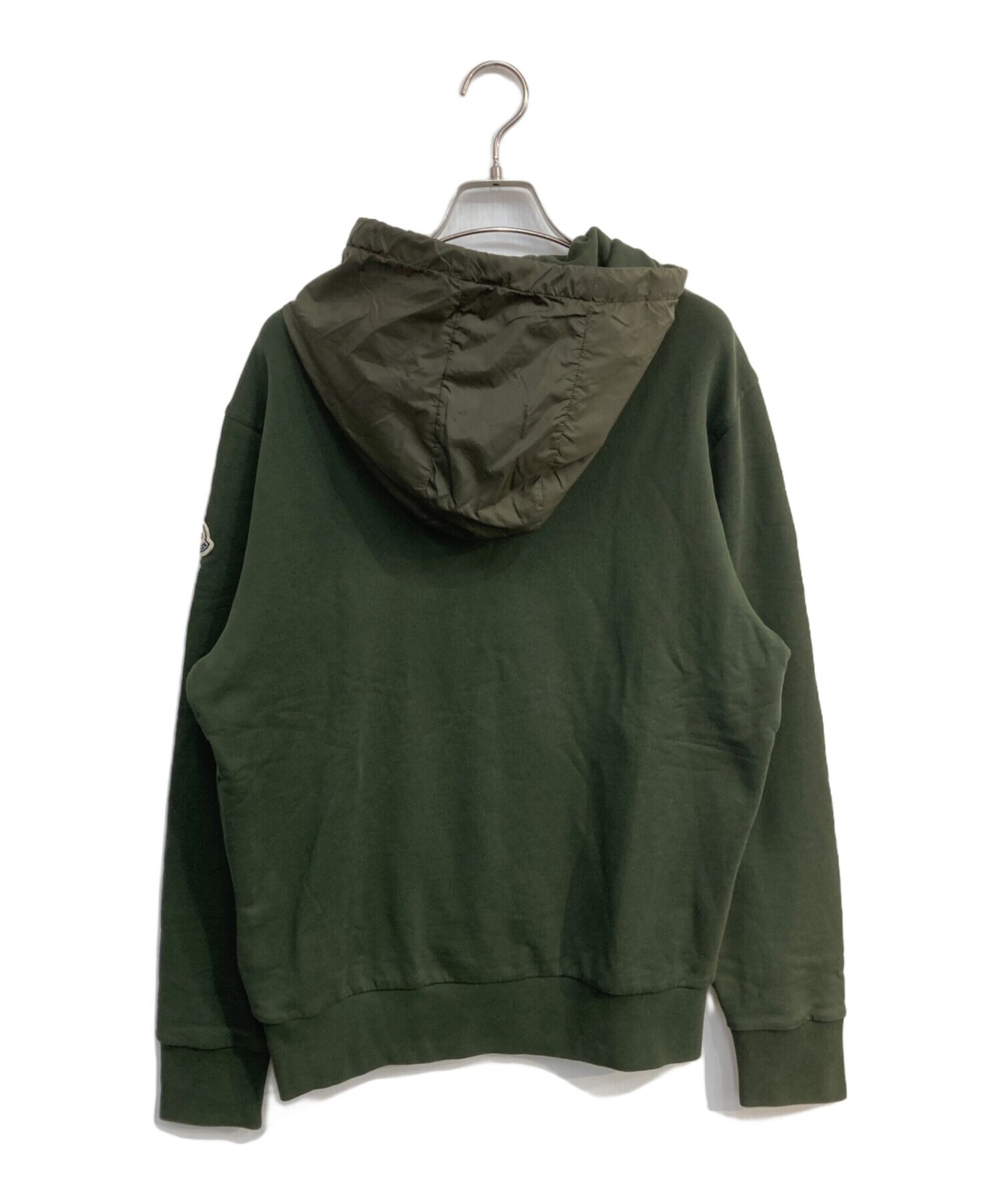 MONCLER/Nylon Switch Sweatshirt Hoodie H20918G00004 Green Size: M thumbnail 2