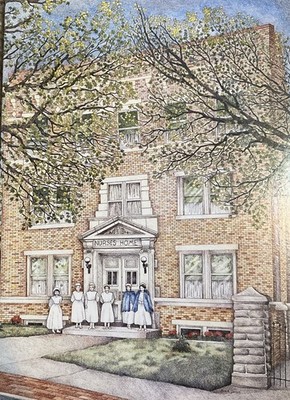 SH Hospital School Of Nursing Notecard/Env Leah Anderson Joseph, Allentown PA.