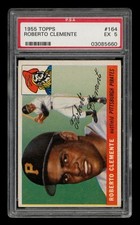 1955 Topps Set-Break #164 Roberto Clemente PSA 5 EX