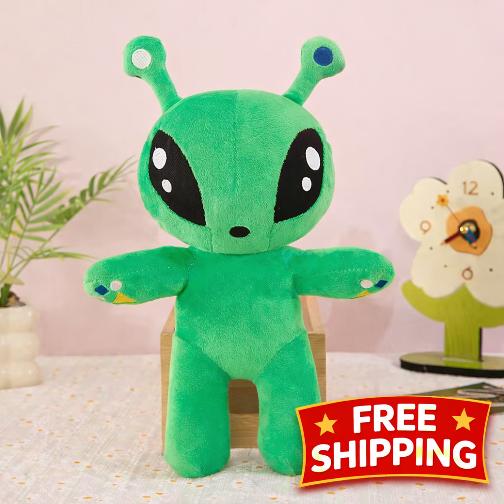 IKEA AFTONSPARV Alien Plush - Green Kids' Favorite 13 ½