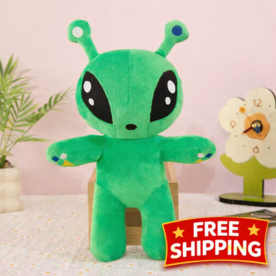 IKEA AFTONSPARV Alien Plush - Green Kids' Favorite 13 ½