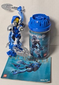 LEGO Technic Bionicle #8570 Gali Nuva w/ Instructions and Canister - Complete