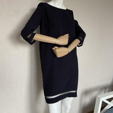 Women The Kooples Dress Navy 34 / XS / 42