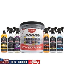 Complete Detailing Bucket Car Wash Kit 8-Piece All-in-One Cleaning Set New