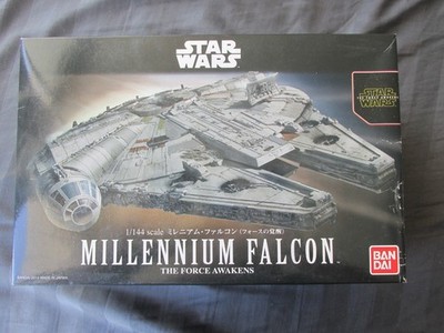 STAR WARS MILLENNIUM FALCON Model Kit (Bandai 1/144)   4 MORE SETS GREAT DEAL