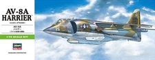 Hasegawa 240 AV-8A Harrier 1/72 Scale Plastic Model Kit