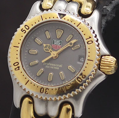 【EXC+5】TAG HEUER Professional 200M S95.208 Stainless Steel Women's Wristwatch - Image 1 of 4