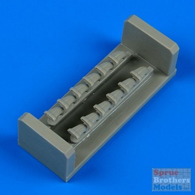 QBT48551 1:48 Quickboost P-51A Mustang / Mk.1A Exhaust (ACM kit)