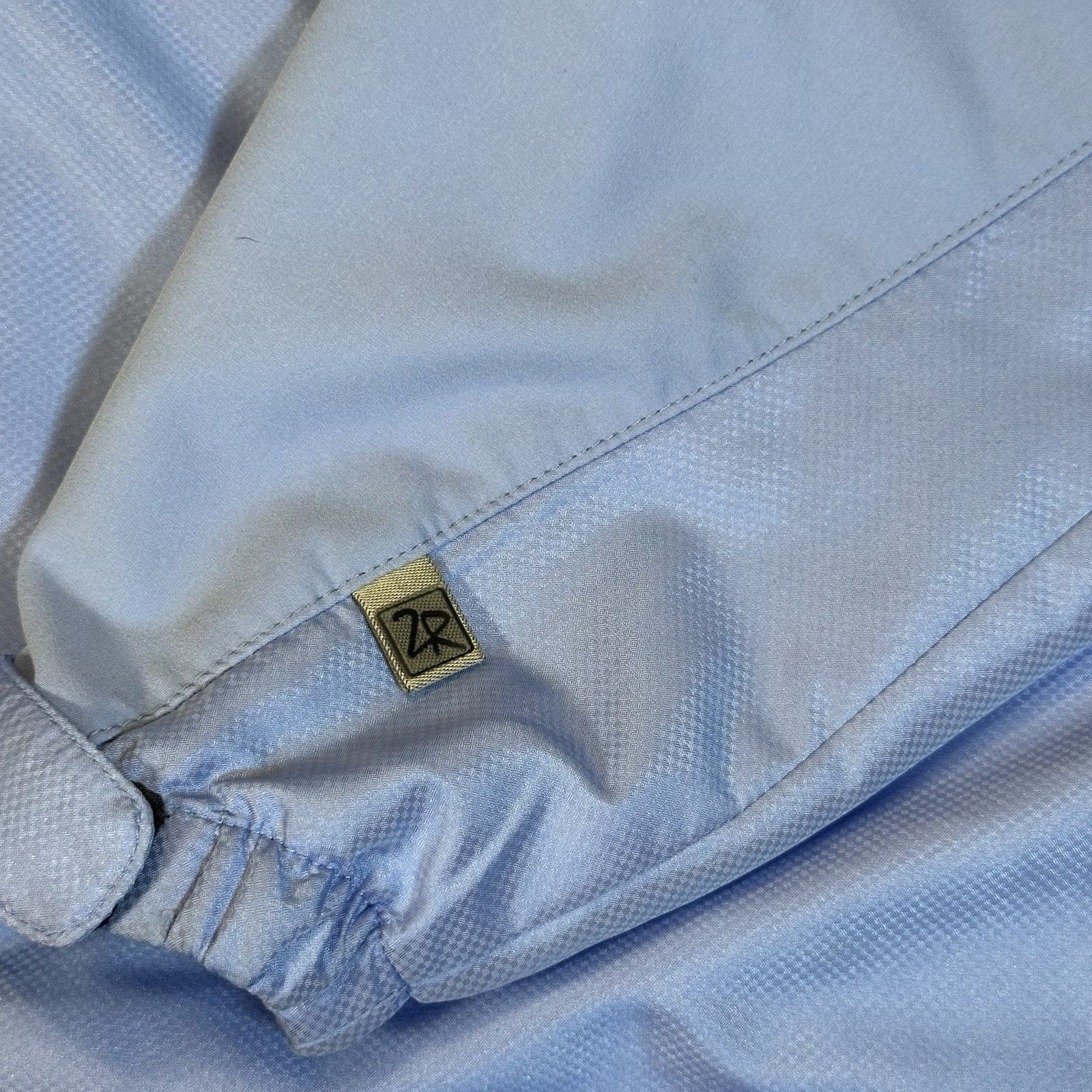 Zero Restriction Pullover Men's Medium Light Blue 1/4 Zip Performance Golf