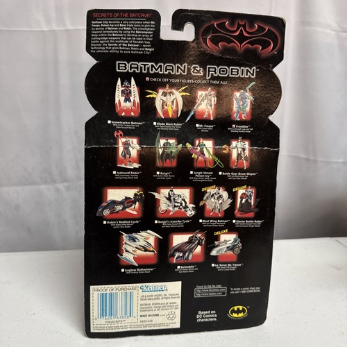 VINTAGE 1997 KENNER BATMAN & ROBIN FROSTBITE MR FREEZE ACTION FIGURE NEW SEALED - Picture 5 of 5