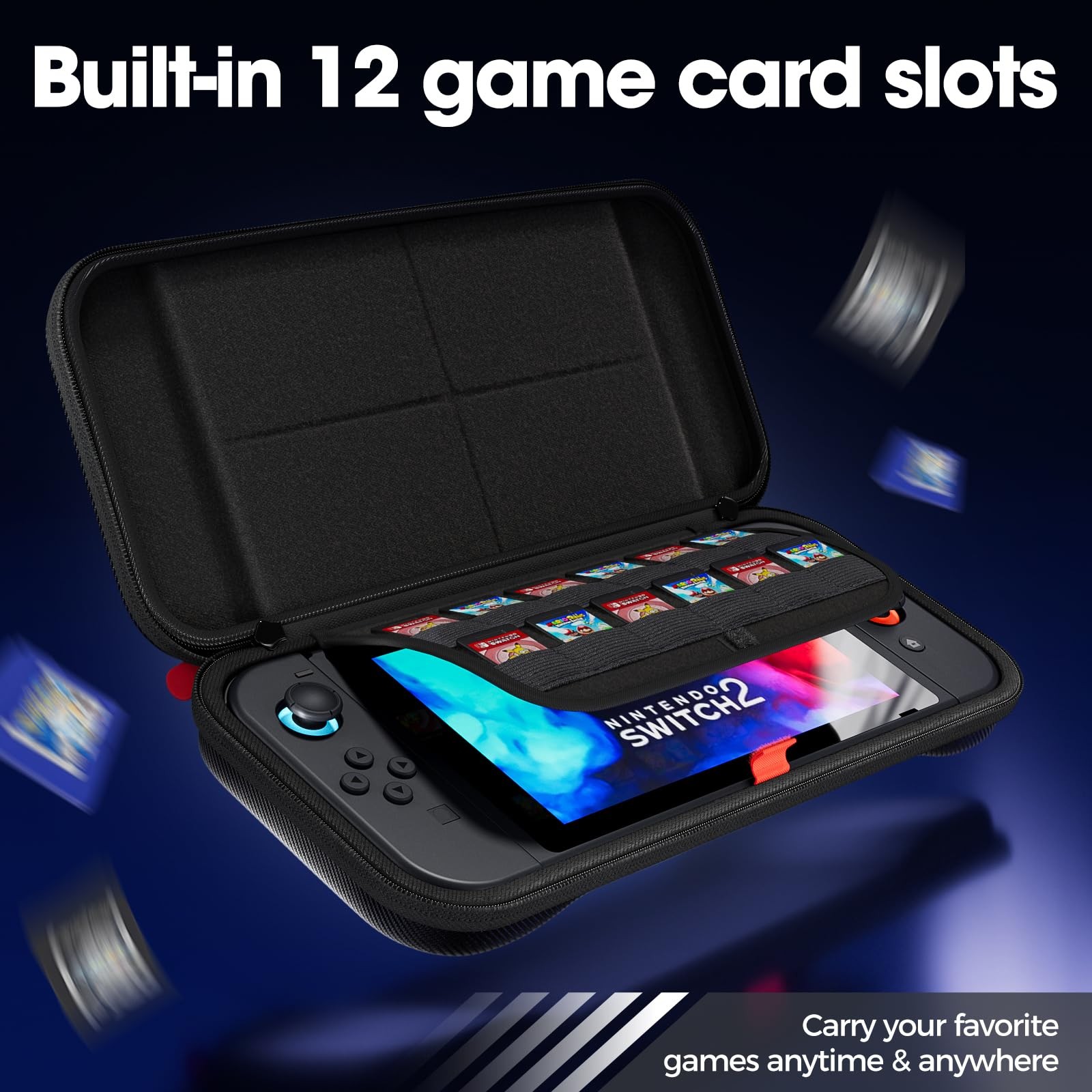 ProCase Slim Carrying Case for Nintendo Switch 2 2025 Travel Case Hard-Shell ...