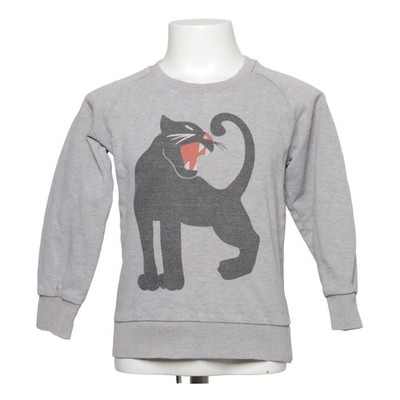 Mini Rodini, Sweatshirt, Größe: 110, Grau, Bio-Baumwolle, Print #CCA