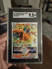 2022 POKEMON SWORD & SHIELD BRILLIANT STARS #018 CHARIZARD VSTAR SGC 9.5