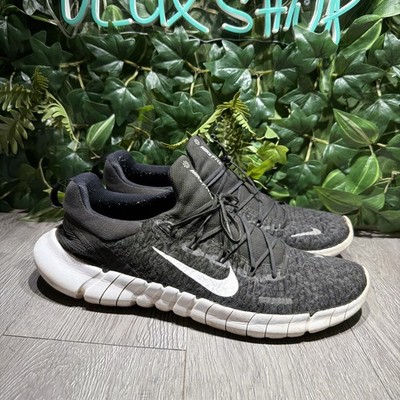 Nike Free RN 5.0 Next Nature Men's Sz 14 Black White Running Shoes