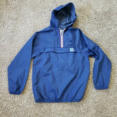 Vintage Helly Hansen Windbreaker Hooded Sailing Parka Men's Large Lightweight 