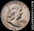 1958-D Silver Franklin Half Dollar-Scarce Better Date No Reserve #i2700