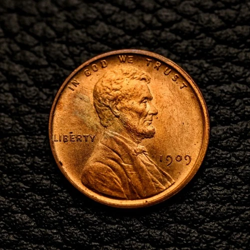 (ITM-7114) 1909-P VDB RD Lincoln Cent ~ Mint MS Condition ~ COMBINED SHIPPING!