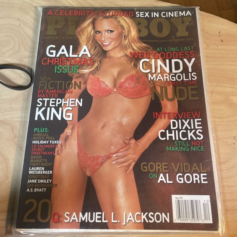 Playboy Magazine December 2006 W Centerfold