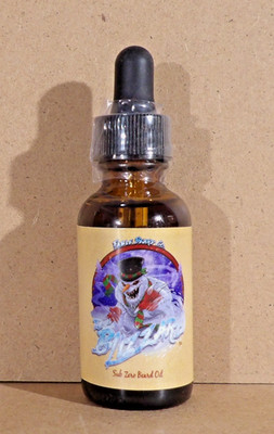 Fable Beard Co THE BLIZZARD Beard Oil 1oz Peppermint & Vanilla Musk SEALED