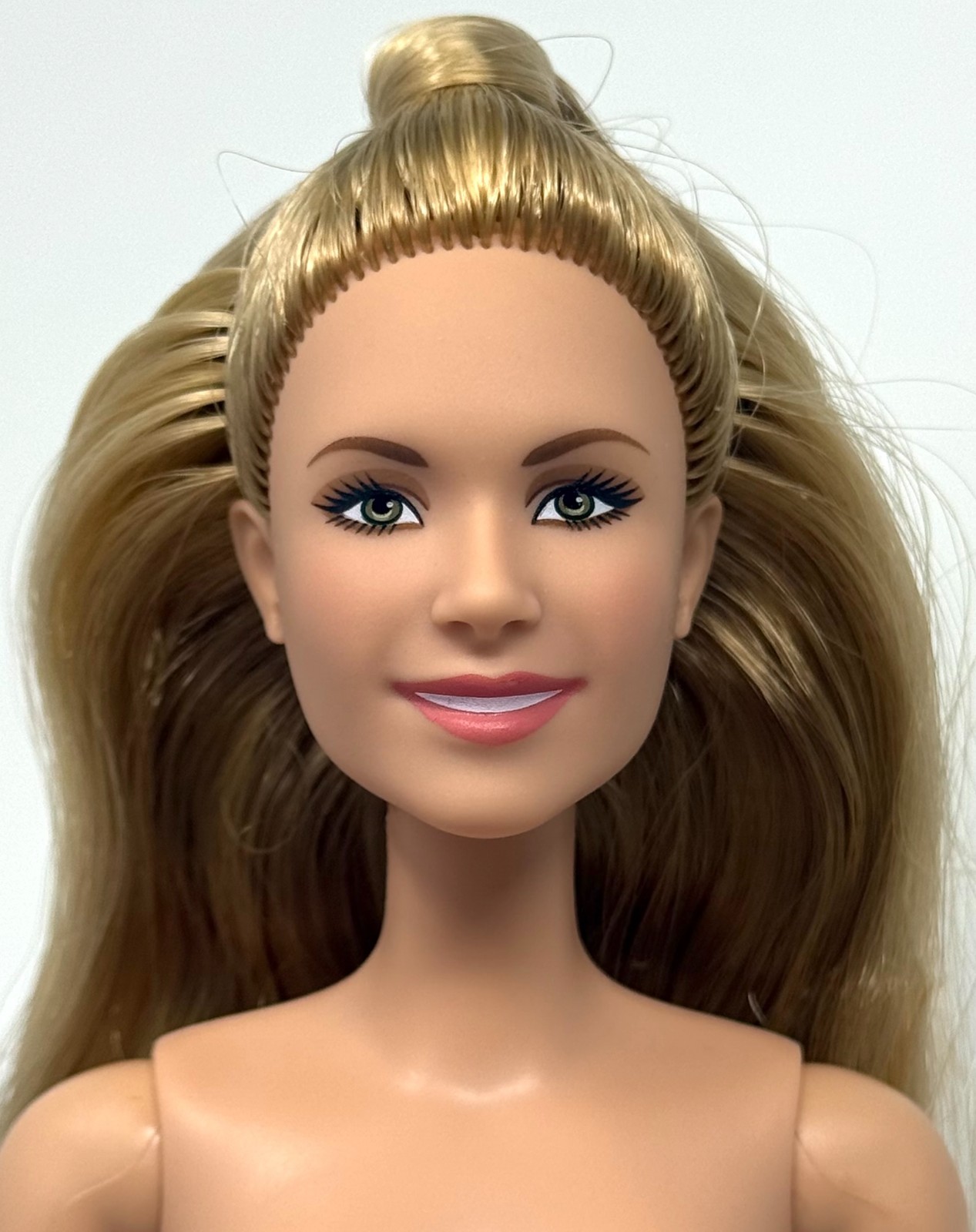 Barbie Ted Lasso Keeley Jones NUDE Fashion Doll Articulated Blonde Juno Temple