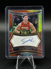2024-25 Panini Select - Rookie Signatures Pelle Larsson #RS-ELL /25 Tie Dye