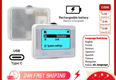 NFC Amiibo Emulator OLED Bluetooth Writer for Switch 2 3DS WiiU Rechargeable