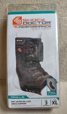 Shock Doctor Ultra Gel Lace Ankle Suppor Level 3, Size XL Therapy, NEW READ 