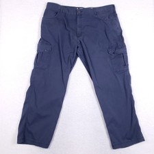 Lapco FR Cargo Pants 42x32 Navy Blue Flame Resistant Workwear CAT2 NFPA 2112