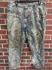 Wrangler Pro-Gear Men's 42 X 32 Realtree Camo Jeans Camouflage Hunting Pants E8