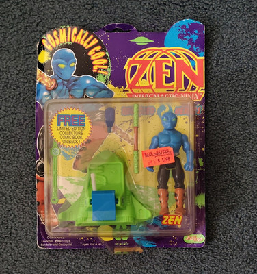 JusToys Zen Intergalactic Ninja Zen Collector's Edition Boxed Comic