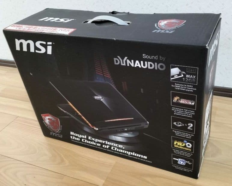 MSI GX660R Gaming Laptop Intel Core i7 12GB RAM Windows 10 Home 1TB HDD