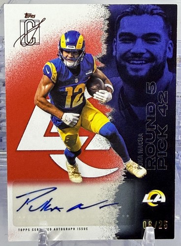 2025 Topps Signature Puka Nacua Veteran Class Autographs (RAW)