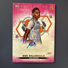 2022-23 Topps Inception Pink #IA-RD Rob Dillingham (RC) AUTO Autograph #'d /99