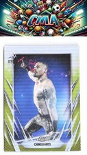 2026 Topps Chrome WWE #70 Carmelo Hayes Yellow Refractor #/275