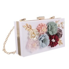  Borsetta Da Sera Pochette Sposa Matrimonio Piccola Borsa Quadrata