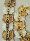 Vintage Celluloid Flower Rhinestone Grand Parure. Riveted Construction. Gorgeous — photo 7