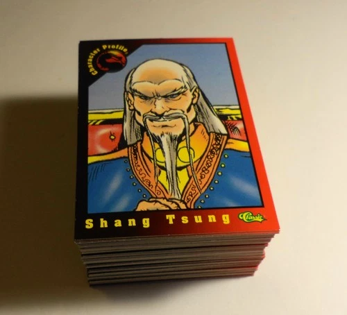 1992 MORTAL COMBAT CARDS COMPLETE SET OF 100 NEW GREAT!
