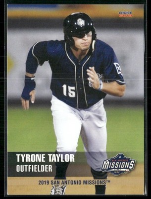 Tyrone Taylor 2019 San Antonio Missions Team Set Card