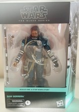 Image of Hasbro Star Wars the Black Series Action Figure Saw Gerrera, 6-inch, Rogue One