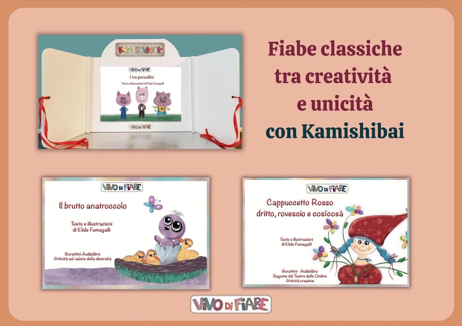 Vivo Di Fiabe Fiabe Classiche Tra Creativit� E Unicit�. Con Kamishibai. Con Audiolibro - Immagine 2