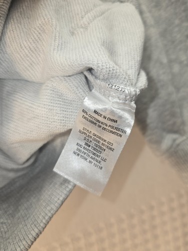 Gap Full Zip Hoodie Boys Size 6/7 Gray - Picture 4 of 6