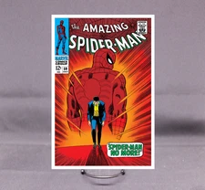 AMAZING SPIDER-MAN #50 METAL COMIC BOOK COVER SIGN/PRINT 8"x12" C13