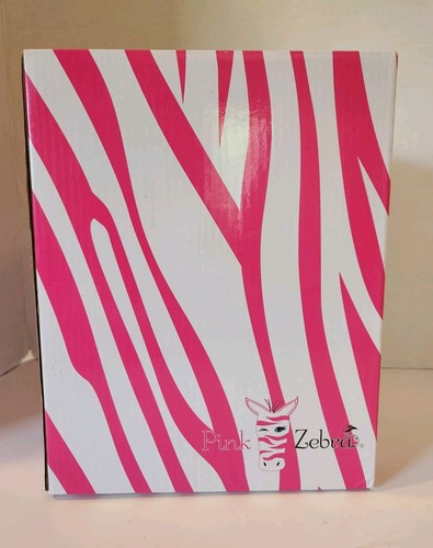 Pink Zebra Simmering Lights World Globe Accent Shade - Picture 7 of 8