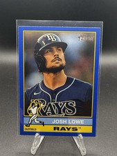 2025 Topps Heritage - Josh Lowe #228 Dark Blue Border