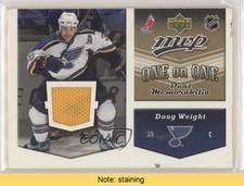 2006 Upper Deck MVP One on Dual Jerseys Doug Weight Jason Arnott #OJ-WA READ 4u7